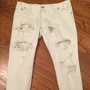 One Teaspoon White Freebirds